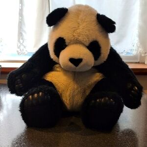 Vintage Discovery Channel Store giant plush panda